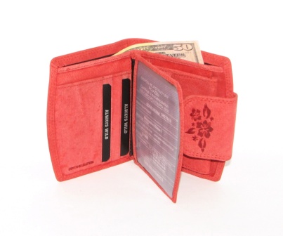 Гаманець жіночий Always Wild N26-CH RED FL Гаманець жіночий Always Wild N26-CH RED FL